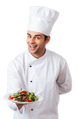 Chef cooking image: A chef in action, cooking a delicious dish in a kitchen setting.